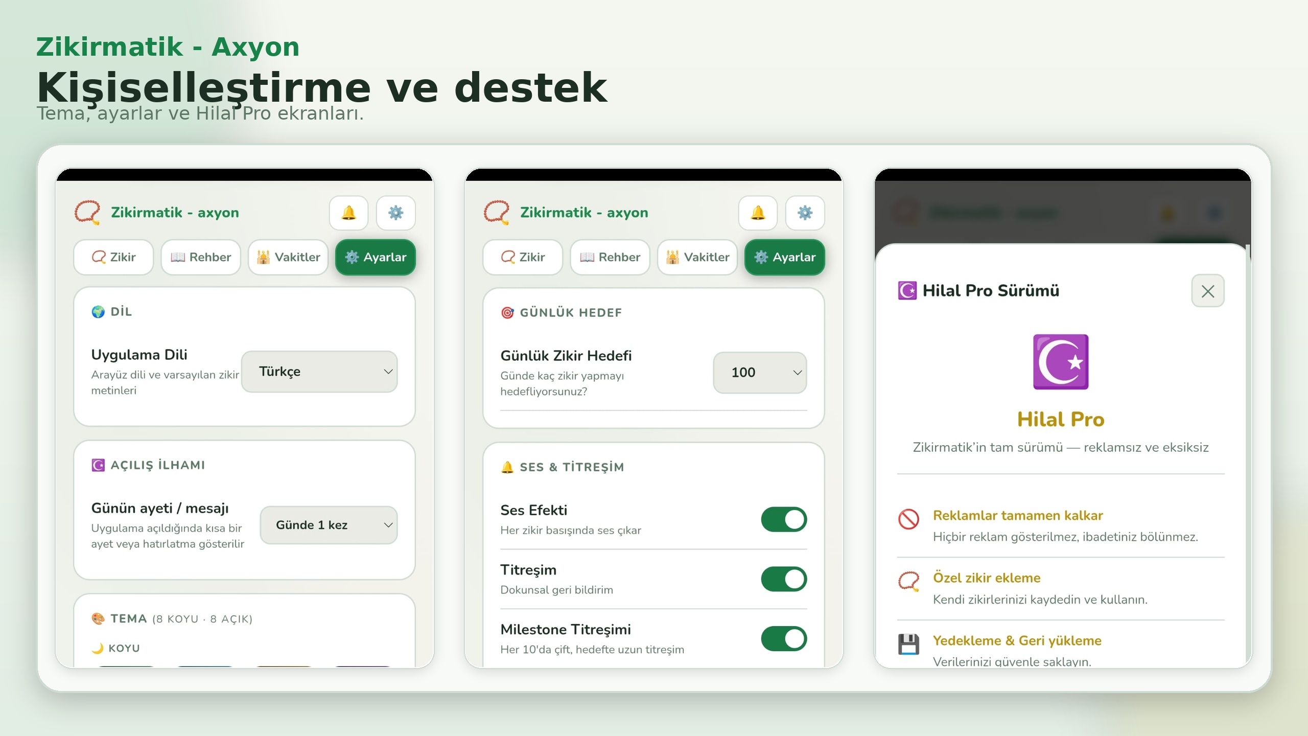 10 inç Tablet Ayarlar